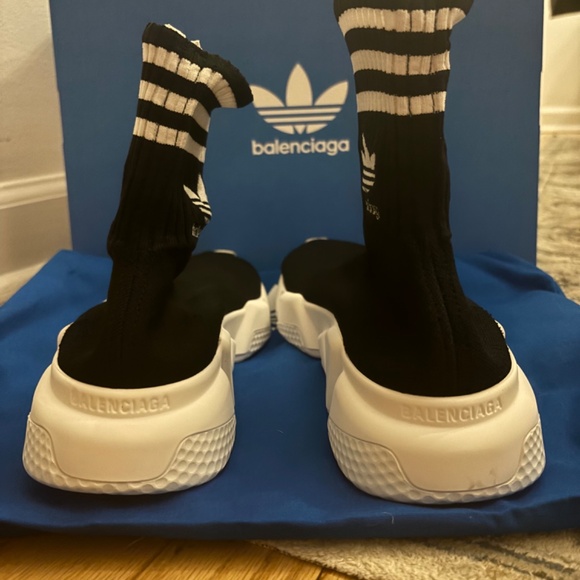 NWT Balenciaga X Adidas high top sneaker - Picture 7 of 8